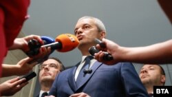 Лидерот на партијата Преродба Костадин Костадинов