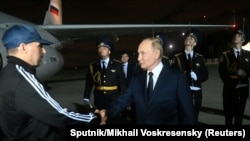 Вадим Красиков и Владимир Путин