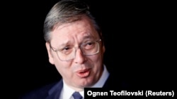 Српскиот претседател Александар Вучиќ