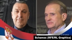Dragan Stanojević (levo) i Viktor Medvedčuk