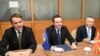 Македонија - Премиерот на Косово Албин Курти на маргините на Економскиот форум во Скопје се сретна со премиеро на Северна Македонија, Димитар Ковачевски, 01 март 2023