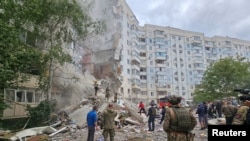 Розбирання завалів у Бєлгороді, 12 травня 2024 року