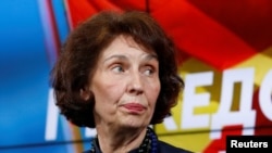 Гордана Сиљановска-Давкова, претседателка на Северна Македонија, Скопје, 8 мај 2024 година