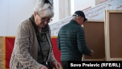 Гласање на претседателските избори во Црна Гора