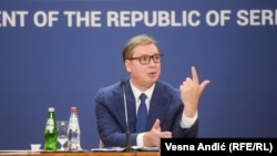 Aleksandar Vučić, Beograd, avgust 2022.