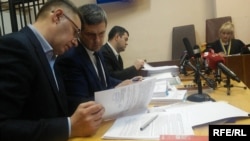 Судове засідання у справі Романа Насірова, Київ, 26 квітня 2017 року