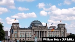 Clădirea parlamentului de la Berlin „Reichstag”