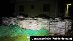 Запленетиот кокаин кој се наоѓал во контејнер со вештачко ѓубриво - 24 ноември, 2022 година.