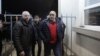 Бойко Борисов при освобождаването си от полицията в петък