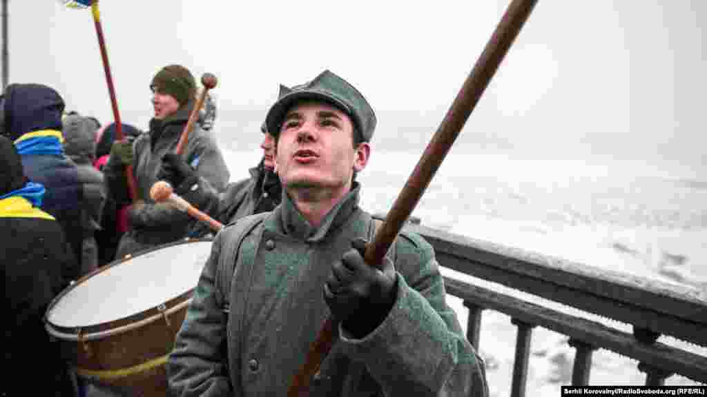 Учасники акції виконали Гімн України