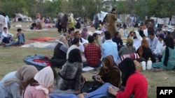 اسلام اباد کې افغان کډوالو د یوې اعتراضیه غونډې پر مهال له ملګرو ملتونو وغوښتل، چې بهرنیو هېوادونو ته د دوی لېږد بهیر چټک کړي. May 7, 2022