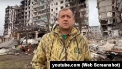 Кримський бізнесмен Олег Зубков в окупованому і розбомбленому армією РФ Маріуполі, січень 2023 року