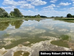 A három hektáros zsombói záportározó a Kiskunsági Nemzeti Park működési területén épült