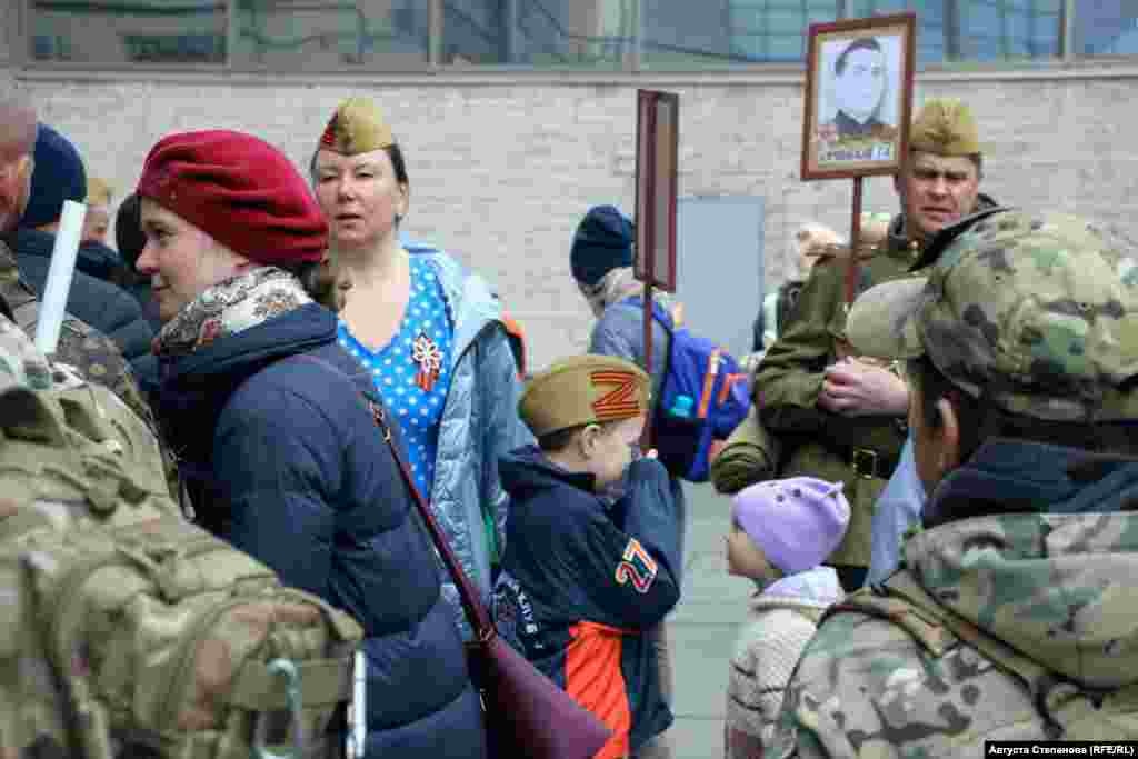 Акция "Бессмертный полк" в Петербурге