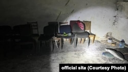 Фотографія, поширена Службою безпеки України, – як приклад приміщення для катування в Херсоні під час російської окупації обласного центру