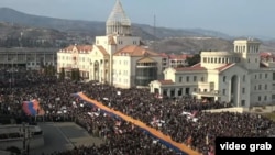 Հանրահավաք Ստեփանակերտում