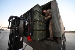 Armament furnizat prin Lituania în Ucraina, din partea SUA.