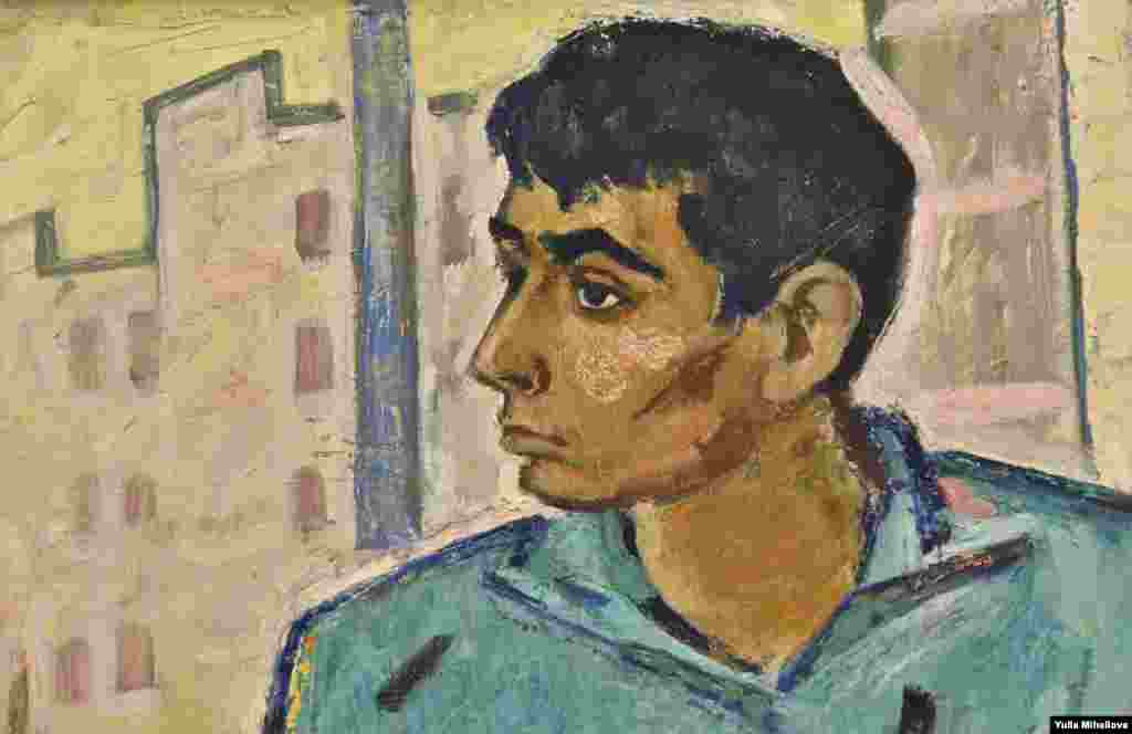 „Portretul actorului Dumitru Fusu”, 1964, fragment