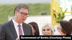 Српскиот претседател Александар Вучиќ
