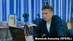 Жанболат Мамай, лидер незарегистрированной Демократической партии Казахстана