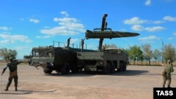 Rusiyanın "Iskander-M" raketi, arxiv foto