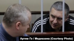 Громадянин України Євген Панов у російському суді, архівне фото