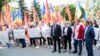 Reprezentanții PSRM au pichetat ministerul Agriculturii.