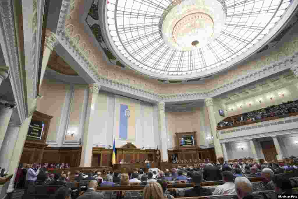 Верховна Рада відкрила 5-ю сесію. Київ, 6 вересня 2016 року 