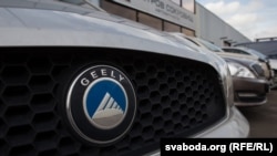 Аўтамабіль Geely. Ілюстрацыйнае фота