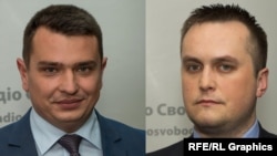 Директор Національного антикорупційного бюро України Артем Ситник (ліворуч) та голова Спецпрокуратури Назар Холодницький