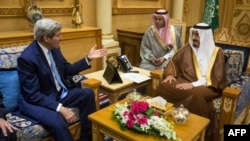 جان کری با ملک سلمان در خصوص بحران سوریه گفت و گو کرد.