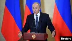 Рускиот претседател Владимир Путин
