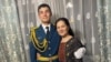 Дастан Анарбеков с мамой Сауле Иманалиевой.