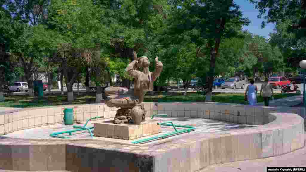 Фонтани в міських парках – сухі