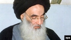 آیت‌الله سیستانی مرجع شیعیان در عراق