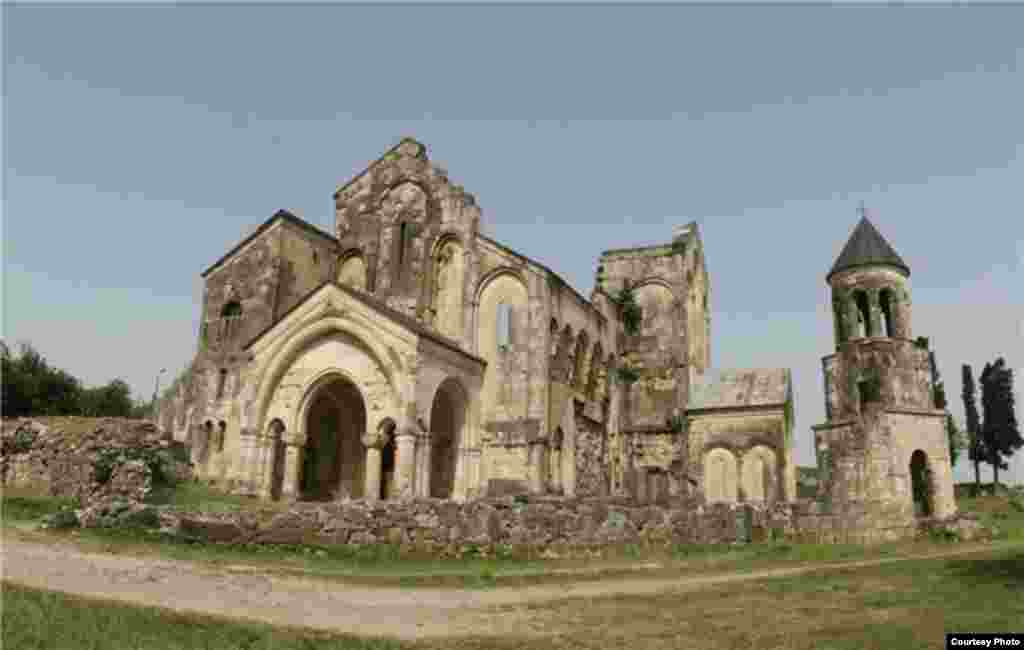 The cathedral had effectively been in ruins before the latest restoration work began in 2009. 