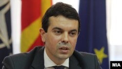 Министерот за надворешни работи Никола Попоски.