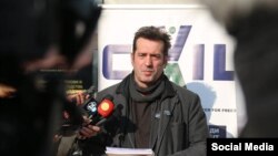 Џабир Дерала, претседател на невладината организација Цивил.