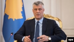 Косовскиот претседател Хашим Тачи