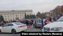 Херсонці святкують звільнення міста, день 11 листопада 2022 року