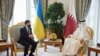 Сайт Зеленського повідомив про зустрічі президента в Катарі