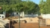 Bosnia and Herzegovina, Sarajevo, Dobrinja 4, Construction site at the administrative line between two two autonomous entities. August, 2020