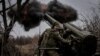 UKRAINE - King Danylo of the Ukrainian Armed Forces fires a 2s5 "Hyacinth-s" self-propelled howitzer towards Russian troops, Donetsk region, November 18, 2024