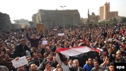 Демонстрация протеста в Каире, 29 января 2011 г.