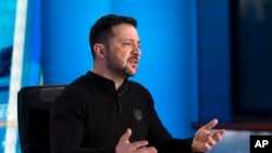 Володимир Зеленски, претседател на Украина.