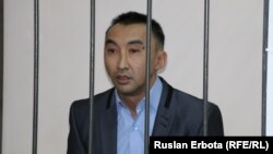 Азаматтық белсенді Болатбек Біләлов. Астана, 13 қаңтар 2016 жыл.