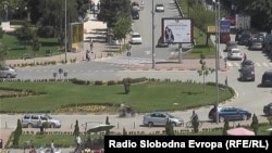 Поглед на центарот на Тетово. 
