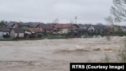 Nabujali Vrbas izlio se u nekoliko naselja nizvodno od Banjaluke, 28. mart 2025. godine