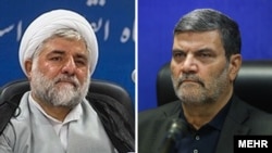 از راست به چپ: ابوالقاسم صلواتی و محمد ناصر مقیسه