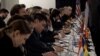 Liderii militari și civili ai Grupului de Contact pentru Apărare a Ucrainei, la Baza Aeriană Ramstein din Germania, la una din primele întâlniri ale grupului de sprijin pentru Ucraina